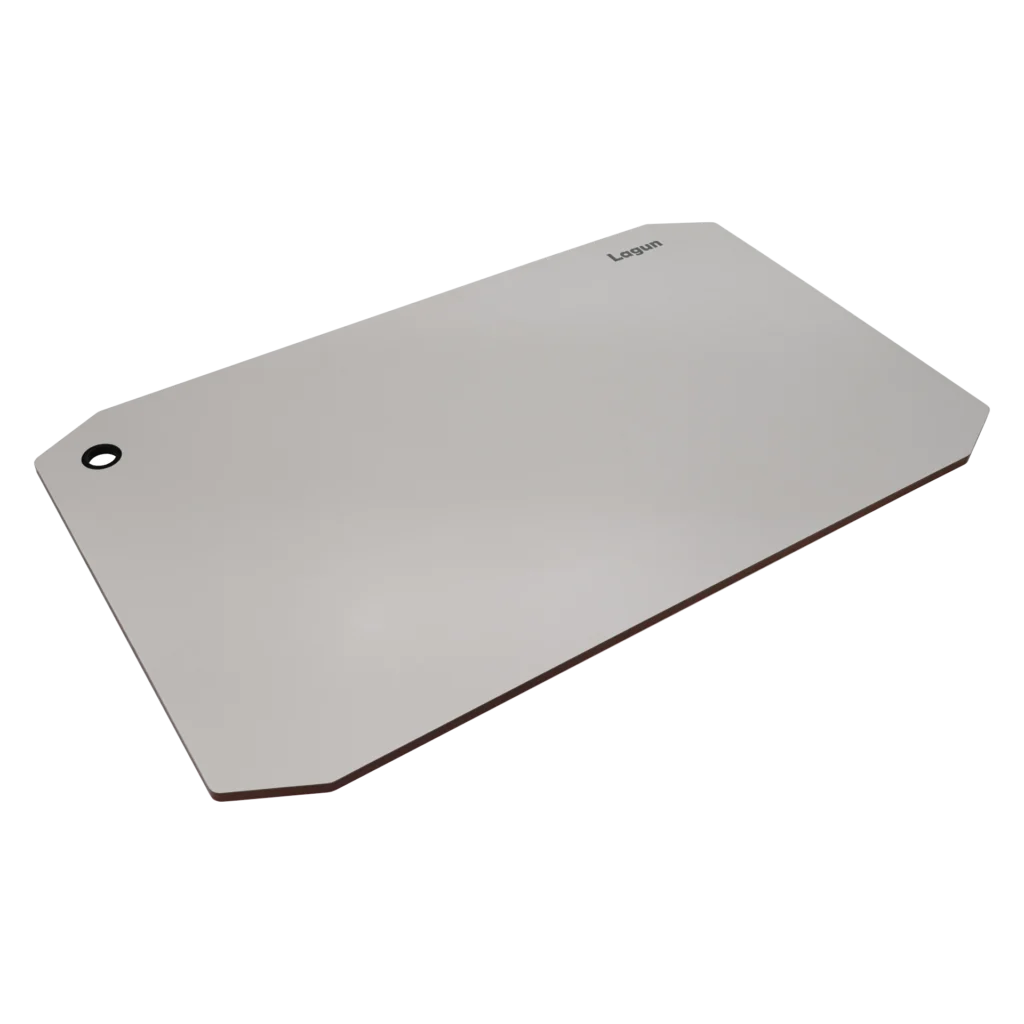HPL oyster grey tabletop | Crew 825x495 mm Image